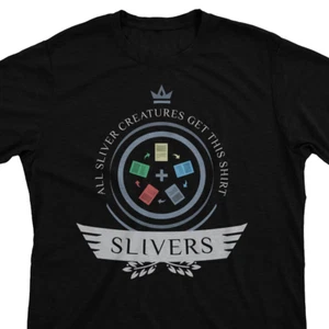 Slivers Life - Magic the Gathering Tribe EDH Commander Unisex T-Shirt MTG Gift - Picture 1 of 3