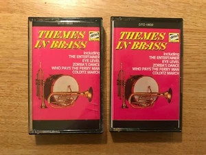 Themes In Brass -  Cassette One AND Two - Album Cassette Tapes (DTO 10020) - Picture 1 of 3