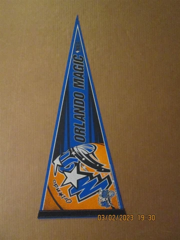 NBA Orlando Magic Vintage Circa 2006 Team Logo Basketball Pennant Cover
