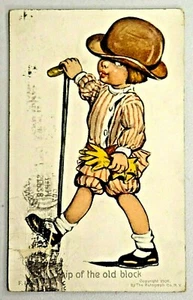 Chip of the Old Block Katharine Gassaway 1907 Art Rotograph Co. DB Postcard 3092 - Picture 1 of 2