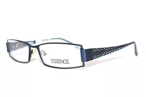 NEW ESSENCE NATALIE MATTE BLUE SEMI RIMLESS EYEGLASSES LARGE RX FRAMES 52-17-135 - Picture 1 of 6