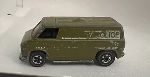 Furgoneta de colección Hot Wheels Redline 1974 policía militar ejército de Estados Unidos Hong Kong - Imagen 1 de 5