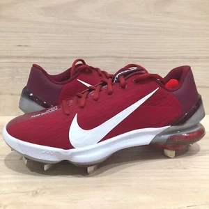 Nike Men Red Force Zoom Trout 7 Pro Baseball Cleats Crimson CQ7224-601 Sz 7.5 11 - Picture 1 of 9