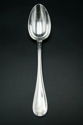 CHRISTOFLE EMPIRE MALMAISON 1 ОБЕДЕННАЯ ЛОЖКА ПОСЕРЕБРЕННЫЙ БЛЕСТЯЩИЙ БЛЕСК ФРАНЦИЯ - Изображение 1 из 4