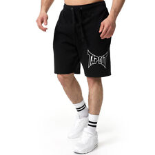 TAPOUT Lifestyle Basic Shorts | Schwarz | Sporthose MMA Herren Sport Black Hose