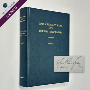 Signed Virginia Genealogy "Early Adventurers on the Western Waters Vol 5" Kegley - Imagen 1 de 22