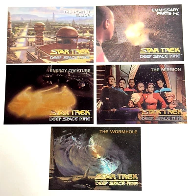 1993 Star Trek: Deep Space Nine Spectra Cards Complete Set SP1-SPG SkyBox - Image 1 of 2