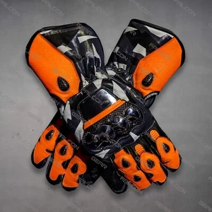 RED BULL KTM 2020 GUANTES DE CUERO PARA CARRERAS DE MOTOCICLETAS | POL ESAPARGRO RACING GLVOES - Imagen 1 de 3