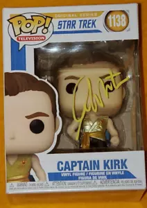 WILLIAM SHATNER SIGNIERTER STAR TREK CAPTAIN KIRK FUNK POP #1138 - J.S.A. Zertifikat - Bild 1 von 8