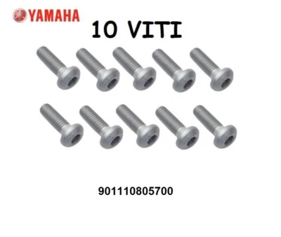 10 BULLONI VITI DISCO FRENO RUOTA ORIGINALE TMAX T MAX 2001 2011 500 t-max - Immagine 1 di 2