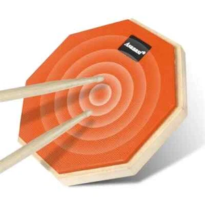 Tambor mudo de madera de goma de 8 pulgadas práctica entrenamiento tambor pad instrumento de percusión... - Imagen 1 de 9
