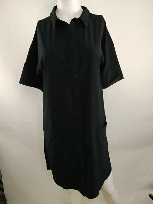 Camisa deportiva Smartwool Merino negra mediana 00735-001 para mujer Foto 1 de 4