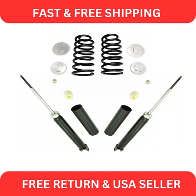 Kit completo de conversión de amortiguador de resorte helicoidal de suspensión neumática trasera para Continental Foto 1 de 4