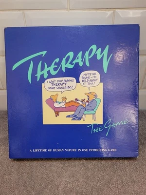 Vintage Therapy The Game MB 1988 All Complete Good Condition - Image 1 of 4