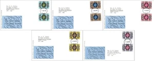 1977 QE II Silver Jubilee FDC Durham CDS Gutter Pairs GB - Picture 1 of 6