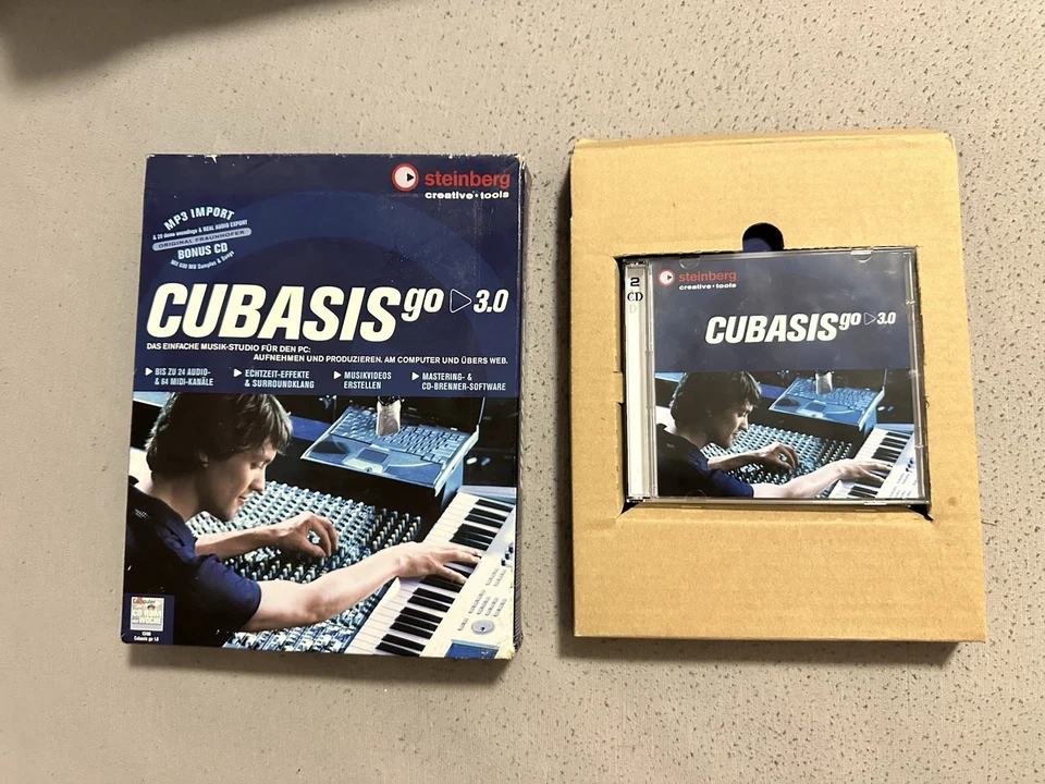 Steinberg Cubasis Go 3.0 – Musiksoftware + Bonus CD & Handbuch, OVP - Bild 1 von 4