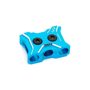 Yeah Racing Aluminium Case 12-14 Gauge Wire Guard Clamp Type A Blue - Picture 1 of 2