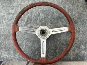 Alfa Romeo Hellebore steering wheel steering wheel volante wood steering wheel original - Picture 1 of 6