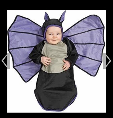 Disfraz de murciélago bebé, talla única. Excelente. Foto 1 de 4
