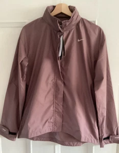 Nike Womens Jacket Running Hooded Fast Repel Smokey Mauve Small FB7451-208 - Picture 1 of 8