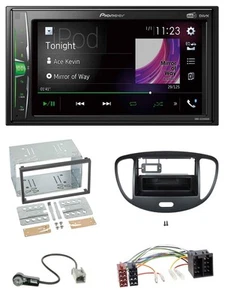 Pioneer 2DIN MP3 DAB USB Bluetooth Autoradio für Hyundai i10 2008-2013 schwarz - Bild 1 von 9