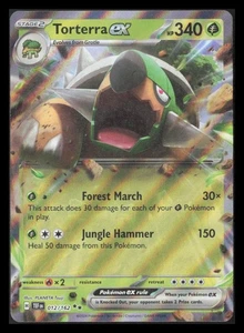 Torterra ex - Double Rare SV05: Temporal Forces 012/162 NM - Picture 1 of 2