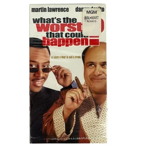 Whats The Worst That Could Happen? VHS 2001 Martin Lawrence Danny DeVito Comedy - Picture 1 of 11
