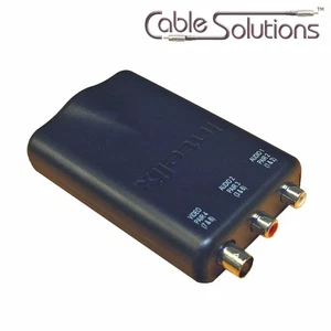 Intelix AVO-V1A2-F Composite Video & Stereo Audio over Cat-5/6 Balun/Extender - Picture 1 of 1