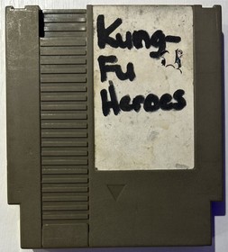 Nintendo NES Kung Fu Heroes Cart Only (Tested & Working)