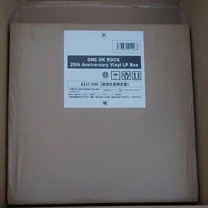 ONE OK ROCK 20th Anniversary Vinyl LP Record Box First Limited Edition AZJT-100 - Imagen 1 de 3