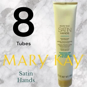 8 Mary Kay Satin Hands Softner FF Spa Lotion Moisturizer Fragrance Free Lot - Picture 1 of 2