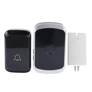 Wireless Doorbell Stable Signal Direct Current ABS Easy To Install Battery Kit - Picture 1 of 12