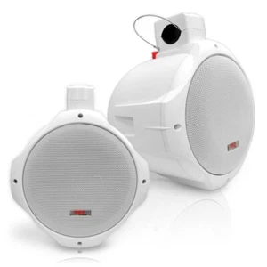 Pyle 6.5" Dual Marine 200W Water Resistant Speakers w/Full Range Sound (Pair) - Picture 1 of 6