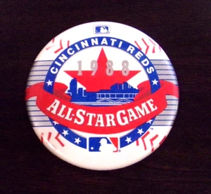 1988 Cincinnati Reds All Star Game Pin Back Button - Picture 1 of 2