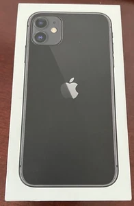 BOX ONLY Apple iPhone 11 Black 64GB Replacement MWJE2LL/A A2111 - Zdjęcie 1 z 9