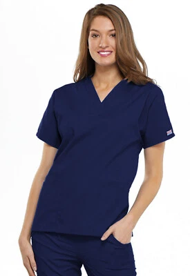 Cherokee Workwear Originals Women's V-Neck Scrub Top , Style 4700 - Image 1 of 3