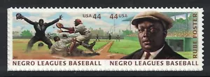 Scott 4465-4466 - Béisbol de las Ligas Negras - Estampillada sin montar o nunca montada (S/A) 44c 2010 - Par como nuevo sin usar - Imagen 1 de 1