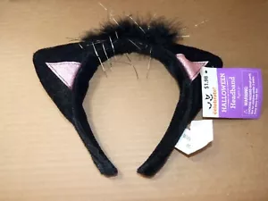 Halloween Orejas de Gato Disfraz Diadema para 3+Mayores Nuevo - Imagen 1 de 3