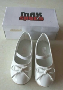 Ballerines vernies ivoires neuves taille 28 marque Max Shoes étiquetées 19,99€ - Imagen 1 de 5