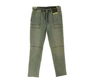 NWT Art Class Girls 12 Blue Denim Super Skinny  Stretch Drawstring Jeans - Picture 1 of 8