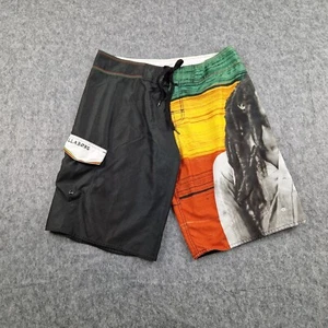 Billabong Shorts Herren W38 schwarz Board Badehose Surf Strand Reggae Jamaika Y2K - Bild 1 von 11