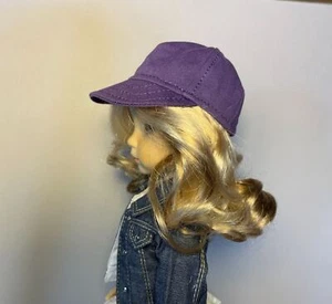 Effner Little Darling Doll Purple Baseball Cap - Picture 1 of 4