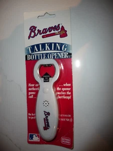Atlanta Braves Pacific DIREKT SPRECHENDER FLASCHENÖFFNER - Tote Batterie - Kostenloser Versand - Bild 1 von 3