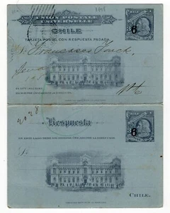 Chile 1920 XXX-RARO USADO papelería X-rara tarifa 12c Valparaíso SOLO unos pocos conocidos - Imagen 1 de 2