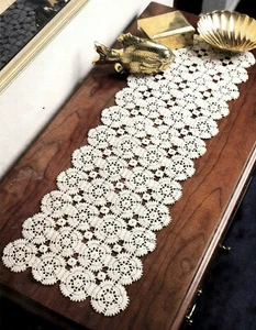 BEAUTIFUL Memories Dresser Scarf Doily/CROCHET PATTERN INSTRUCTIONS ONLY - Picture 1 of 1