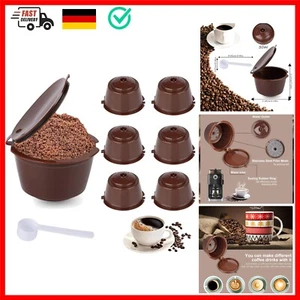 6 Stück Wiederverwendbare Kaffeekapseln für Dolce Gusto Kapseln Nachfüllen 50... - Bild 1 von 9