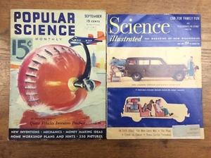 Lot of 2 VG ‘49Science Illus.& ‘33 Popular Science Inventions,Narcotic Drugs - Picture 1 of 17