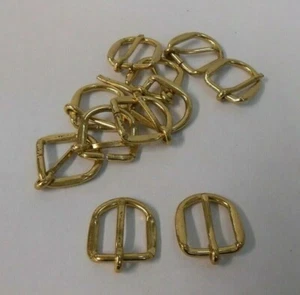 20 x Hebilla de acero latón y lacada para adaptarse a correa de cinturón de cuero de 3/4" (19 mm) L1 - Imagen 1 de 3