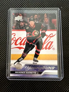 2023-24 Upper Deck Series 2 Maxence Guenette Young Guns Rookie Senators #455 - Picture 1 of 2