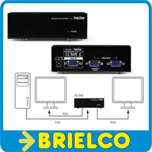 DISTRIBUIDOR REPARTIDOR AMPLIFICADO VGA 1 ENTRADA 2 SALIDAS FONESTAR BD3801 - Bild 1 von 1